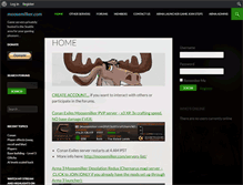 Tablet Screenshot of moosemilker.com